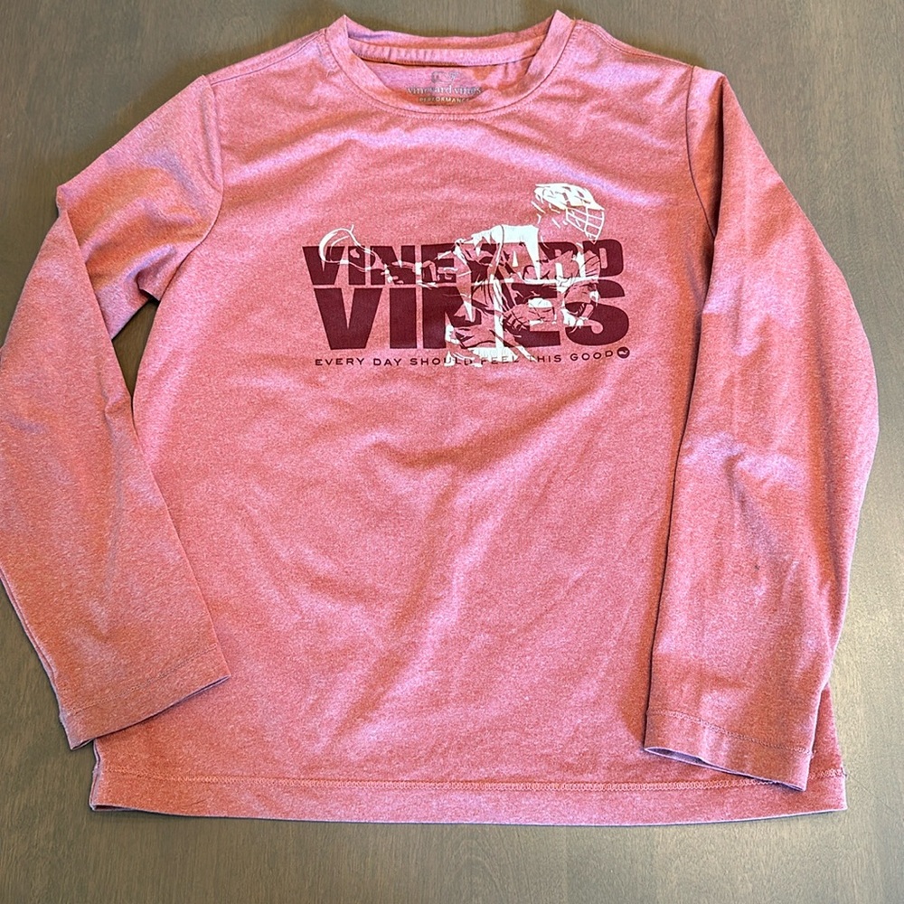 Vineyard Vines Lacrosse performance Tshirt size 5